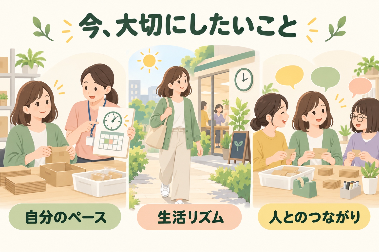 今大切にしたいこと