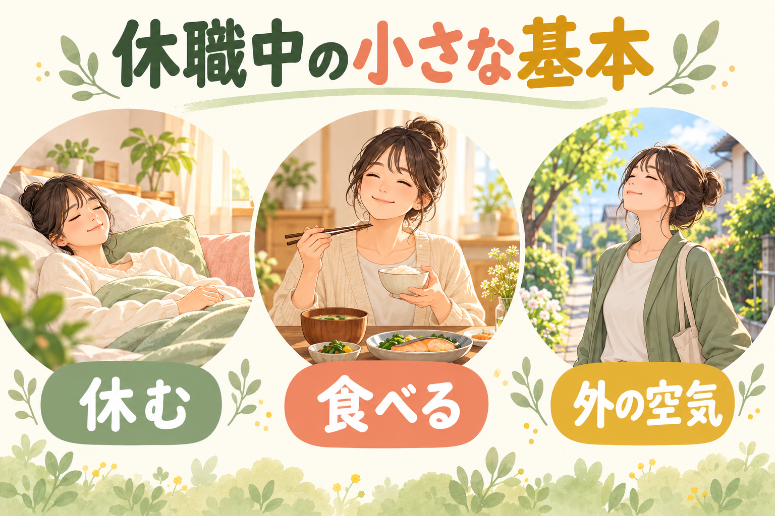 休職中の小さな基本