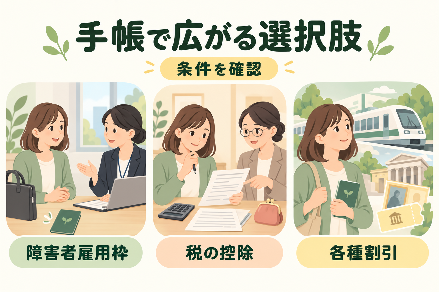 手帳で広がる選択肢